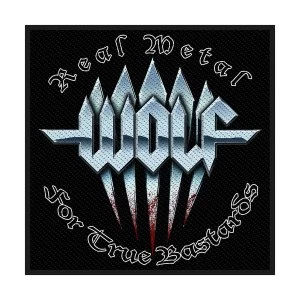 Image of Wolf - Real Metal Standard Patch