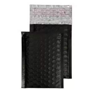 Image of Blake Purely Packaging Jet Black Peel & Seal Pocket 90x145mm 70Mu