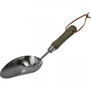 image of Faithfull Prestige Stainless Steel Hand Scoop Ash Handle