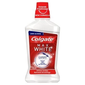 image of Colgate Max Whitening Mouthwash 500ml