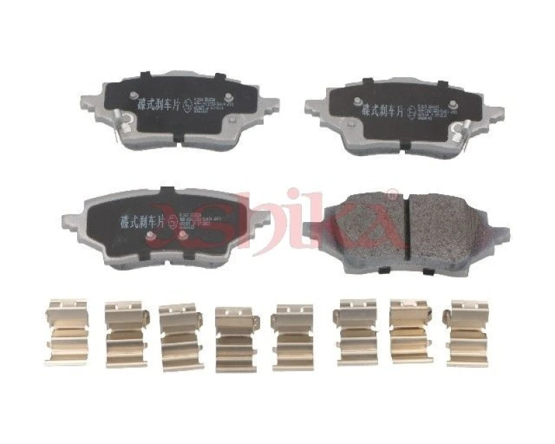 Image of ASHIKA Brake pad set ASHIKA 51-02-263