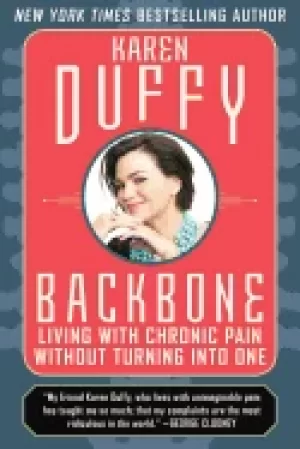 Image of backbone living with chronic pain without turning into one