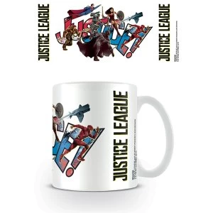 image of Justice League Movie - Comic Justice Mug