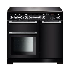 Image of Rangemaster EDL100EIBLC 117340 Encore Deluxe 100cm IND Range Cooker BlackChrome