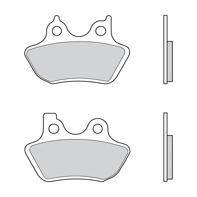 Image of BREMBO Brake pad set BREMBO 07HD16CC
