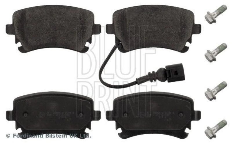 Image of Blue PRINT Brake pad set Blue PRINT ADV184239