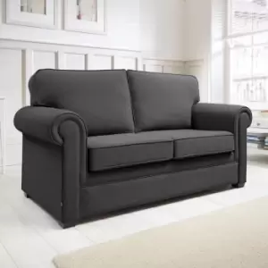Image of Jay-be Classic 2 Seater Sofa Bed With Micro E-pocket Sprung Mattress Raven