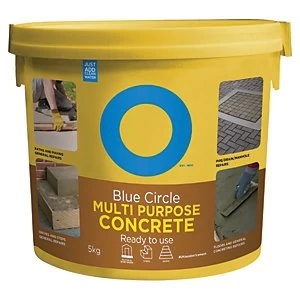 image of Blue Circle Multi Purpose Ready To Use Concrete Tub - 5kg