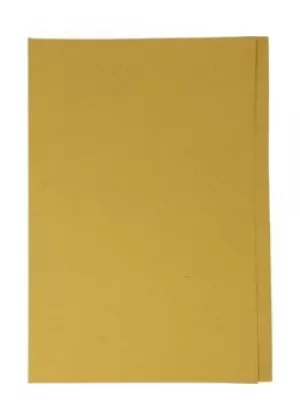 image of ValueX Square Cut Folder Manilla Foolscap 180gsm Yellow (Pack 50)