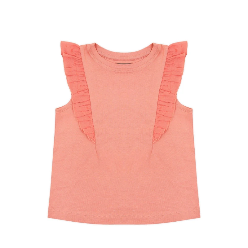 Image of Firetrap Frill T-Shirt and Shorts Set - Pink Pink 2 - 3 Years