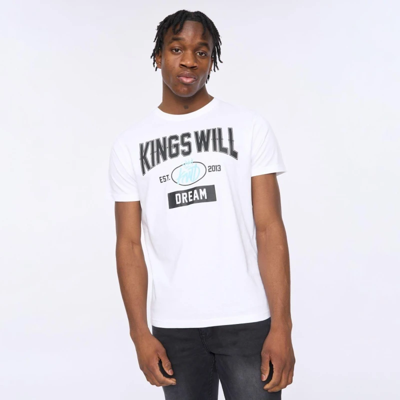 Image of Kings Will Dream Knockout T-Shirt White male M