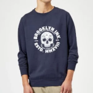 image of Brooklyn Ink Sweatshirt - Navy - 3XL