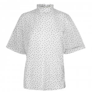 Image of JDY Linda Dot Top - White/Black