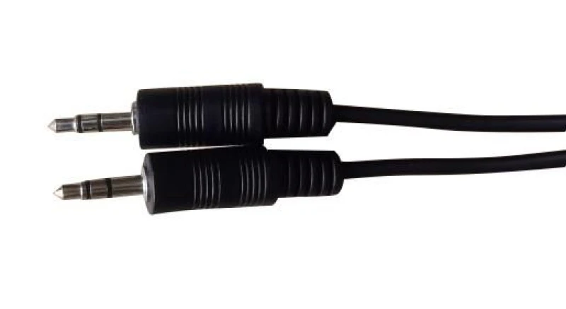 Image of Microconnect AUDLL2 audio cable 2m 3.5mm Black