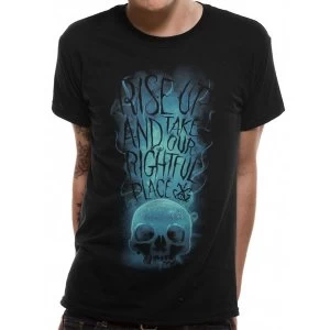 Image of Crimes Of Grindelwald - Rise Up Mens Large T-Shirt - Black