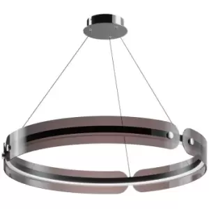 Image of Maytoni Interstellar Modern Cylindrical Pendant Ceiling Light Grey, 4000K
