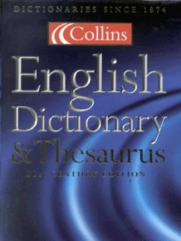 Image of Collins English Dictionary and Thesaurus by Times Newspapers Hardback