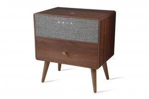 Image of Koble Ralph Wireless Charging Bluetooth Side Table - Walnut