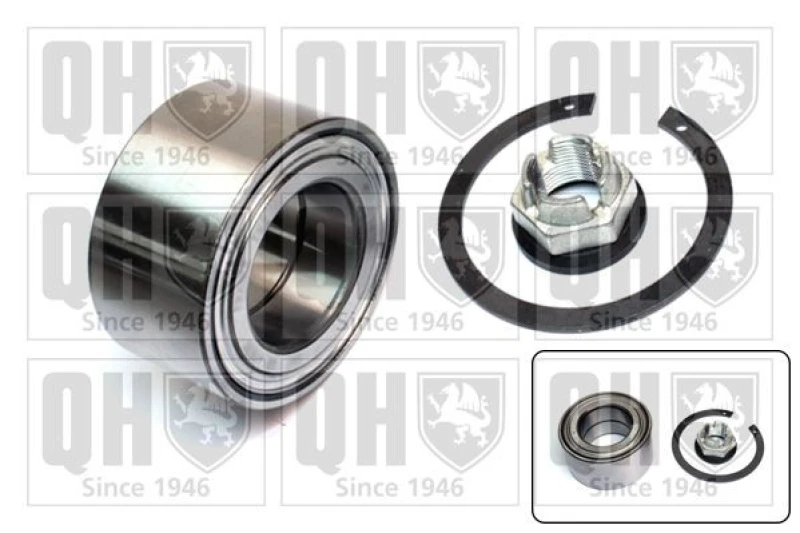 Image of QUINTON HAZELL Wheel bearing kit QUINTON HAZELL QWB1466
