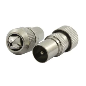 image of Connect It 2 Co-axial TV Plugs