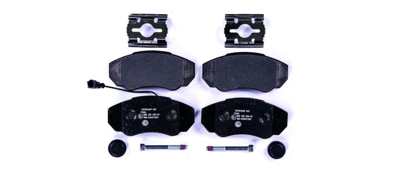 Image of HELLA Brake pad set HELLA 8DB 355 010-391