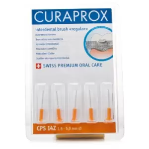 image of Curaprox Interdental Brushes Regular Orange CPS14Z