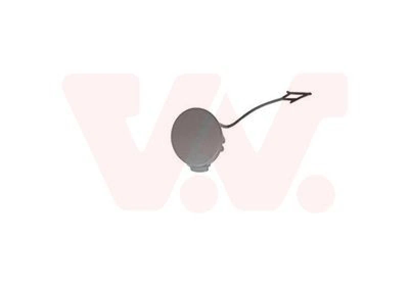 Image of VAN WEZEL Tow hook cover VAN WEZEL 5735587