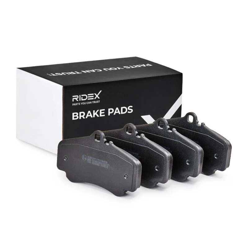 Image of Brake pad set RIDEX 402B1372