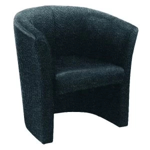 Image of Jemini Arista Tub Charcoal Fabric Room