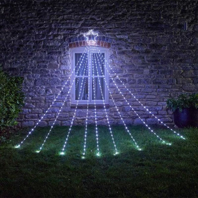 Image of 3m Shooting Christmas Star Light LED Decoration in Cool White