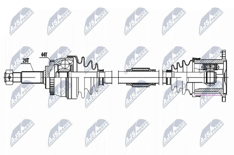 Image of NTY Drive shaft NTY NPW-NS-161
