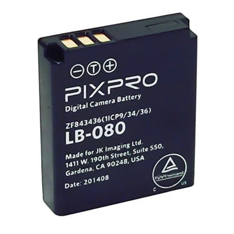 Image of Kodak LB-080 camera/camcorder battery Lithium-Ion (Li-Ion) 1250 mAh
