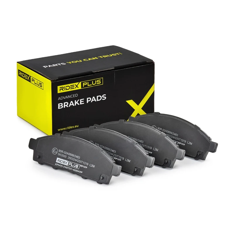 Image of RIDEX PLUS Brake pad set RIDEX PLUS 402B0439P