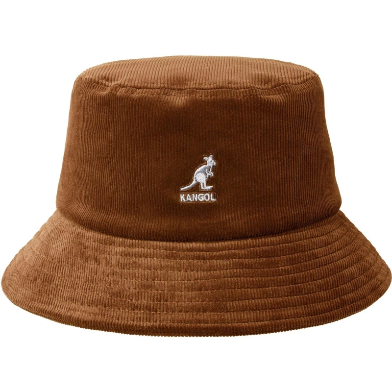 Image of Kangol Adults Cord Bucket Hats Wood unisex Medium