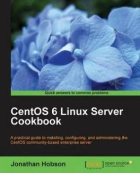 Image of Centos 6 Linux Server Cookbook by Jonathan Hobson Paperback