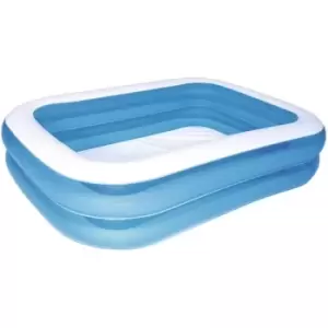 image of Swimming Pool Rectangular 211x132x46cm Blue Bestway