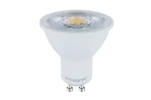 image of 10 PACK - LED WarmTone Glass GU10 4.6W 1800-2700K (Warm) 380lm Dimmable Bulb