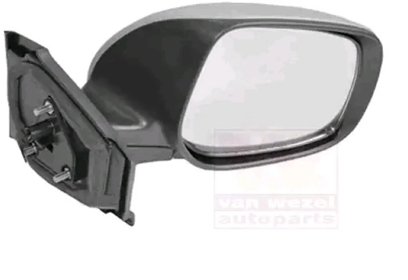 Image of VAN WEZEL 5432814 Wing mirror * HAGUS * Right, for manual mirror adjustment, primed Outside Mirror (50)
