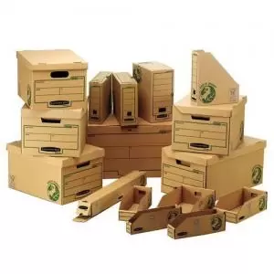 Image of Bankers Box Earth Series 150mm Foolscap Transfer File Pack of 20