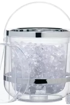 Acrylic Double Walled Insulated Ice Bucket, Gift Boxed