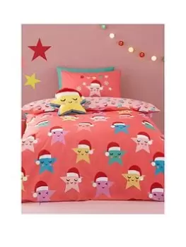 image of Bedlam Christmas Stars Duvet Set Tb