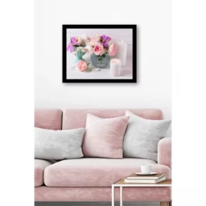 Image of SC0888 Multicolor Decorative Framed MDF Painting