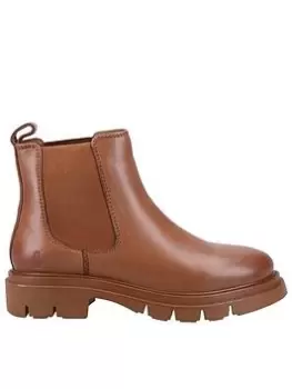 Image of Hush Puppies Raya Chelsea Boot - Tan, Brown, Size 5, Women