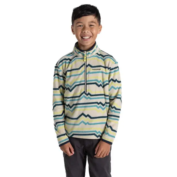 Image of Craghoppers Boys Bachas Half Zip Fleece Jacket 7-8 years - Chest 24.75-26.5' (63-67cm)