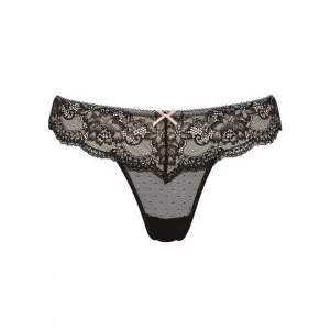 image of Figleaves Juliette Lace Brazilian - Black