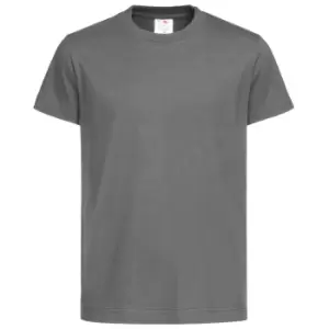 image of Stedman Childrens/Kids Classic Organic T-Shirt (L) (Real Grey)