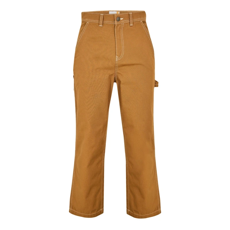 Image of Timberland Mens Canvas Straight Leg Trouser Dark Wheat Boot male 30W R