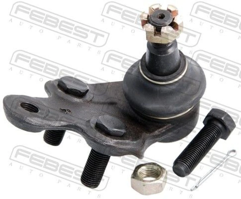 Image of FEBEST 0120-MCV30R Ball joint Front Axle Right Support-/Steering Link (2462)