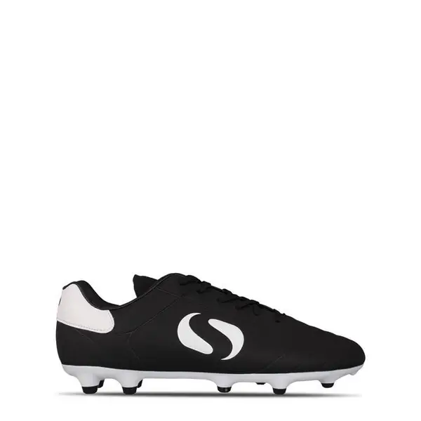 image of Sondico Strike Firm Ground Football Boots - Black 6