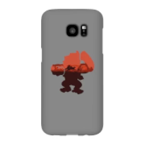 image of Nintendo Donkey Kong Silhouette Serengeti Phone Case - Samsung S7 Edge - Snap Case - Gloss